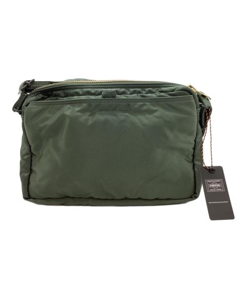 PORTER（ポーター）PORTER (ポーター) PORTER　タンカー　SLING BAG W zip　ショルダーバッグ オリーブの古着・服飾アイテム