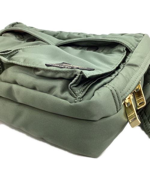 PORTER（ポーター）PORTER (ポーター) PORTER　タンカー　SLING BAG W zip　ショルダーバッグ オリーブの古着・服飾アイテム