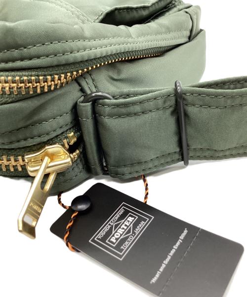 PORTER（ポーター）PORTER (ポーター) PORTER　タンカー　SLING BAG W zip　ショルダーバッグ オリーブの古着・服飾アイテム