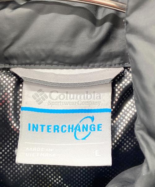 Columbia（コロンビア）Columbia (コロンビア) ダウンジャケット オリーブ×ブラック サイズ:Lの古着・服飾アイテム