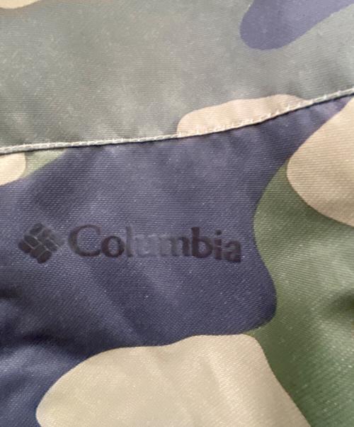 Columbia（コロンビア）Columbia (コロンビア) ダウンジャケット オリーブ×ブラック サイズ:Lの古着・服飾アイテム