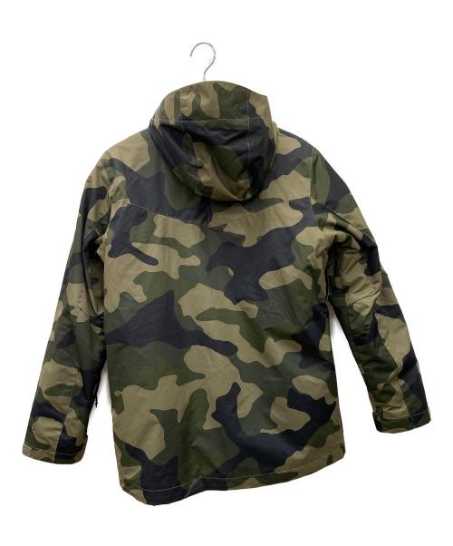 Columbia（コロンビア）Columbia (コロンビア) ダウンジャケット オリーブ×ブラック サイズ:Lの古着・服飾アイテム