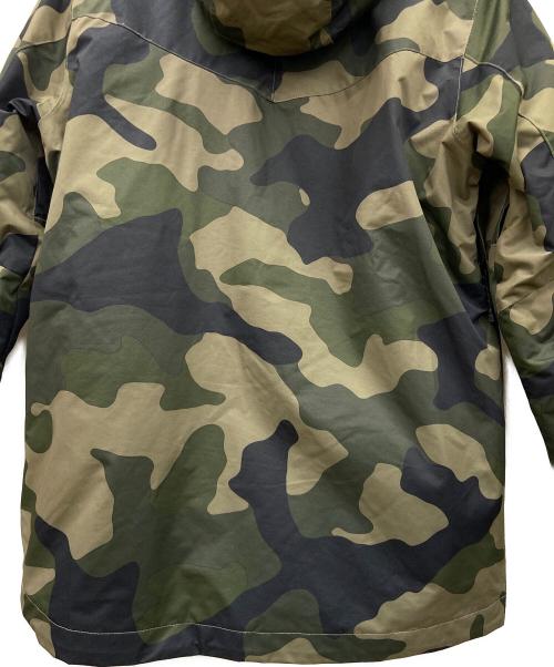 Columbia（コロンビア）Columbia (コロンビア) ダウンジャケット オリーブ×ブラック サイズ:Lの古着・服飾アイテム