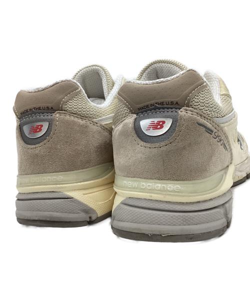 NEW BALANCE（ニューバランス）NEW BALANCE (ニューバランス) NEW BALANCE　USA製　スニーカー ベージュ×ホワイト サイズ:25.5ｃｍの古着・服飾アイテム