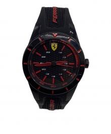 Ferrari（フェラーリ）の古着「Ferrari　SCUDERIA　腕時計」｜ブラック