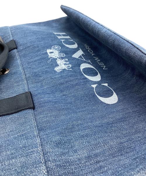 COACH（コーチ）COACH (コーチ) COACH　トートバッグ ネイビーの古着・服飾アイテム