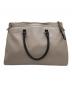 COACH (コーチ) COACH　ハンドバッグ ベージュ×アイボリー：6000円
