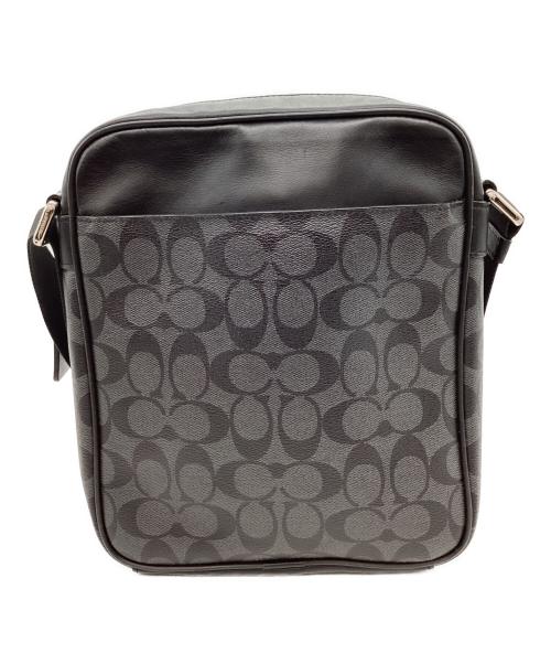 COACH（コーチ）COACH (コーチ) COACH　ショルダーバッグ ブラック×グレーの古着・服飾アイテム