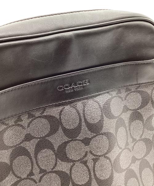 COACH（コーチ）COACH (コーチ) COACH　ショルダーバッグ ブラック×グレーの古着・服飾アイテム