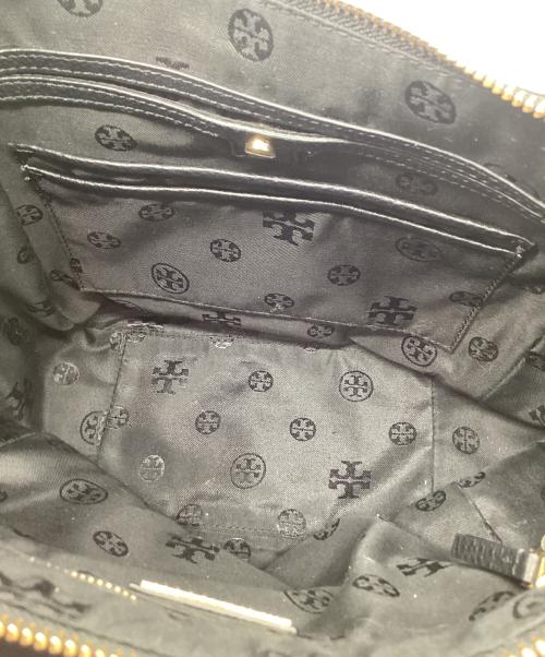TORY BURCH（トリーバーチ）TORY BURCH (トリーバーチ) ワンショルダーバッグ ブラック×ゴールド サイズ:なしの古着・服飾アイテム
