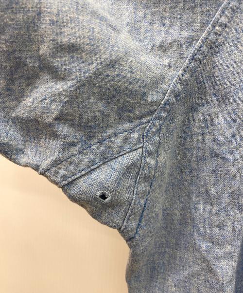 macgregor（マクレガー）MacGREGOR (マクレガー) ベースボールシャツ USA製 60s ブルー×ホワイト サイズ:44の古着・服飾アイテム