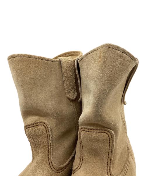 RED WING（レッドウィング）RED WING (レッドウィング) RED WING　ペコス・ローパー　刺繍タグ　1997年　ペコスブーツ ベージュ サイズ:８　1/2の古着・服飾アイテム