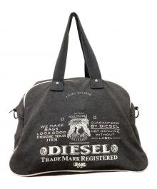 DIESEL（ディーゼル）の古着「DIESEL　ボストンバッグ」｜ブラック