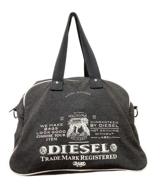 DIESEL（ディーゼル）DIESEL (ディーゼル) DIESEL　ボストンバッグ ブラックの古着・服飾アイテム