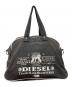 DIESEL（ディーゼル）の古着「DIESEL　ボストンバッグ」｜ブラック
