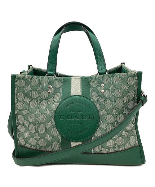 COACH（コーチ）COACH (コーチ) COACH　2WAYバッグ グリーンの古着・服飾アイテム