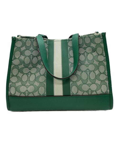COACH（コーチ）COACH (コーチ) COACH　2WAYバッグ グリーンの古着・服飾アイテム