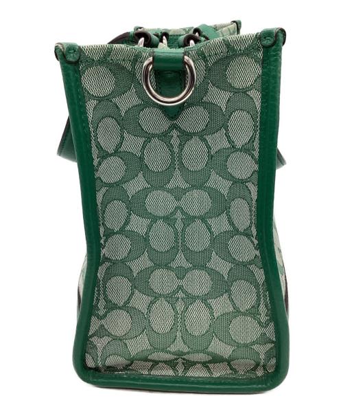 COACH（コーチ）COACH (コーチ) COACH　2WAYバッグ グリーンの古着・服飾アイテム