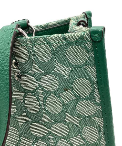 COACH（コーチ）COACH (コーチ) COACH　2WAYバッグ グリーンの古着・服飾アイテム