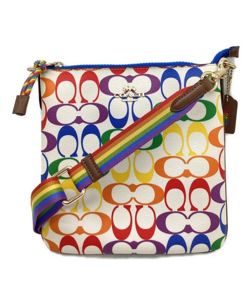 COACH（コーチ）COACH (コーチ) COACH　ショルダーバッグ ホワイトの古着・服飾アイテム