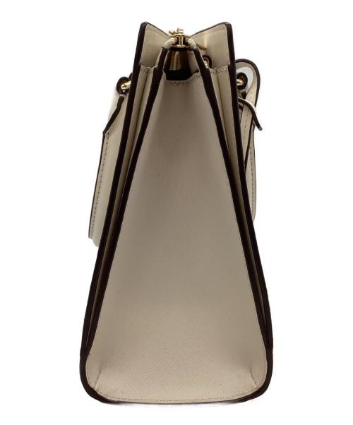 MICHAEL KORS（マイケルコース）MICHAEL KORS (マイケルコース) MICHAEL KORS　2WAYバッグ アイボリーの古着・服飾アイテム