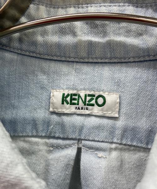 KENZO（ケンゾー）KENZO (ケンゾー) KENZO　長袖シャツ スカイブルー サイズ:Sの古着・服飾アイテム