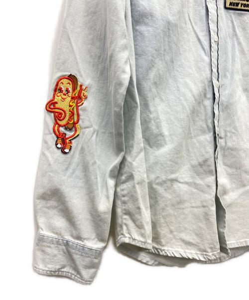 KENZO（ケンゾー）KENZO (ケンゾー) KENZO　長袖シャツ スカイブルー サイズ:Sの古着・服飾アイテム