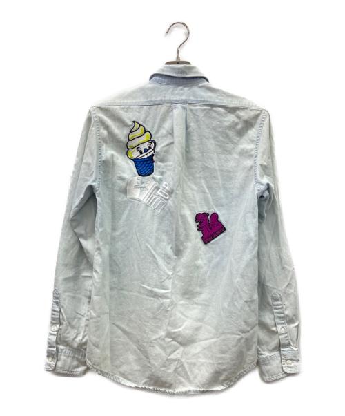 KENZO（ケンゾー）KENZO (ケンゾー) KENZO　長袖シャツ スカイブルー サイズ:Sの古着・服飾アイテム