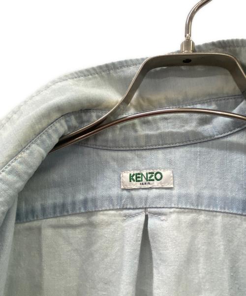 KENZO（ケンゾー）KENZO (ケンゾー) KENZO　長袖シャツ スカイブルー サイズ:Sの古着・服飾アイテム
