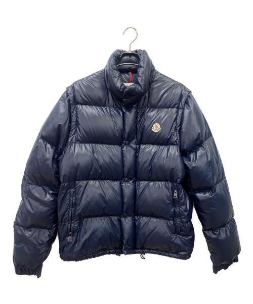 MONCLER（モンクレール）MONCLER (モンクレール) ダウンジャケット ネイビー サイズ:２の古着・服飾アイテム