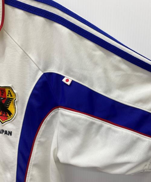 日本代表（ニホンダイヒョウ）日本代表 (ニホンダイヒョウ) サッカーウェア(トップス) ホワイト サイズ:Lの古着・服飾アイテム