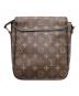 LOUIS VUITTON (ルイ ヴィトン) LOUIS VUITTON　モノグラム　マカサー　バスPM　ショルダーバッグ ブラウン：55000円