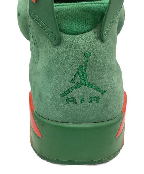 NIKE（ナイキ）NIKE (ナイキ) ハイカットスニーカー グリーン サイズ:9.5の古着・服飾アイテム