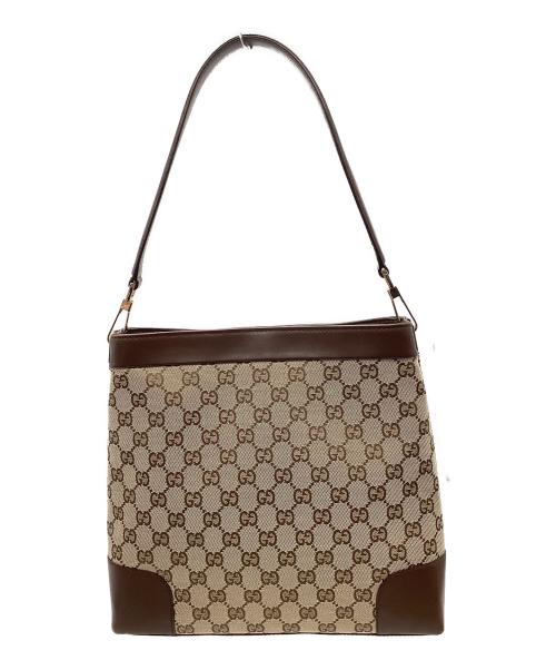 GUCCI（グッチ）GUCCI (グッチ) ワンショルダーバッグ ブラウン サイズ:なしの古着・服飾アイテム