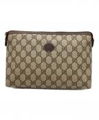 GUCCIグッチ）の古着「セカンドバッグ」｜ブラウン