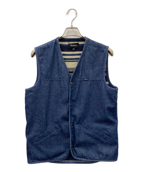 BRIXTON（ブリクストン）BRIXTON (ブリクストン) ベスト インディゴ サイズ:Ｓの古着・服飾アイテム