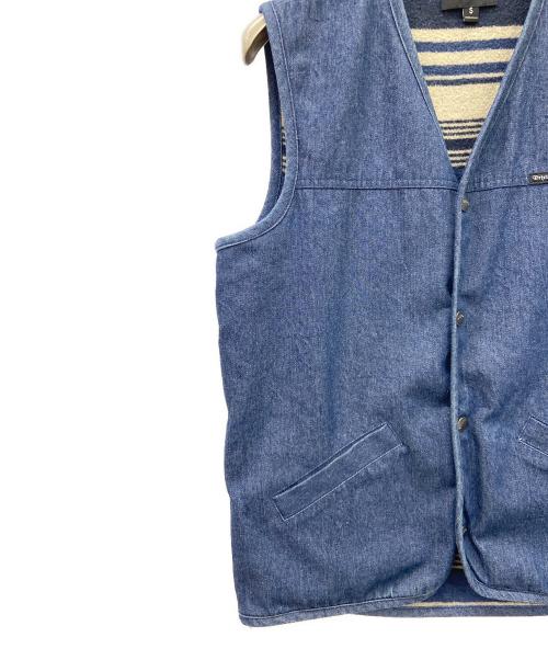 BRIXTON（ブリクストン）BRIXTON (ブリクストン) ベスト インディゴ サイズ:Ｓの古着・服飾アイテム