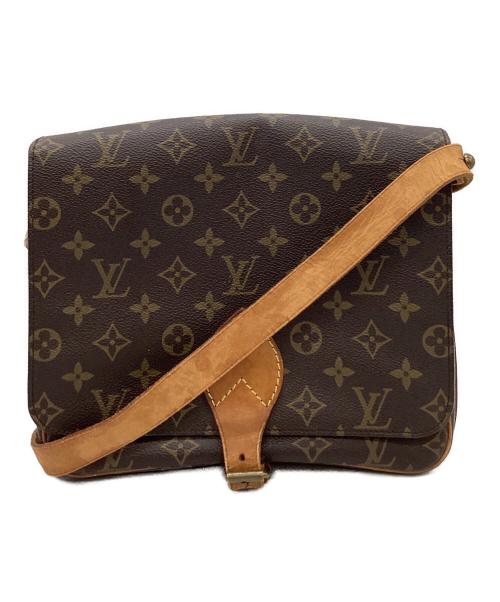 LOUIS VUITTON（ルイ ヴィトン）LOUIS VUITTON (ルイ ヴィトン) LOUIS VUITTON　モノグラム　カルトシエールMM ショルダーバッグ ブラウンの古着・服飾アイテム