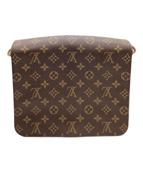 LOUIS VUITTON（ルイ ヴィトン）LOUIS VUITTON (ルイ ヴィトン) LOUIS VUITTON　モノグラム　カルトシエールMM ショルダーバッグ ブラウンの古着・服飾アイテム