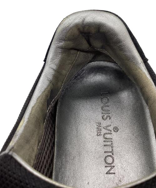 LOUIS VUITTON（ルイ ヴィトン）LOUIS VUITTON (ルイ ヴィトン) LOUIS VUITTON　Big Logo Suede Mesh Sneaker ブラック サイズ:7　1/2の古着・服飾アイテム