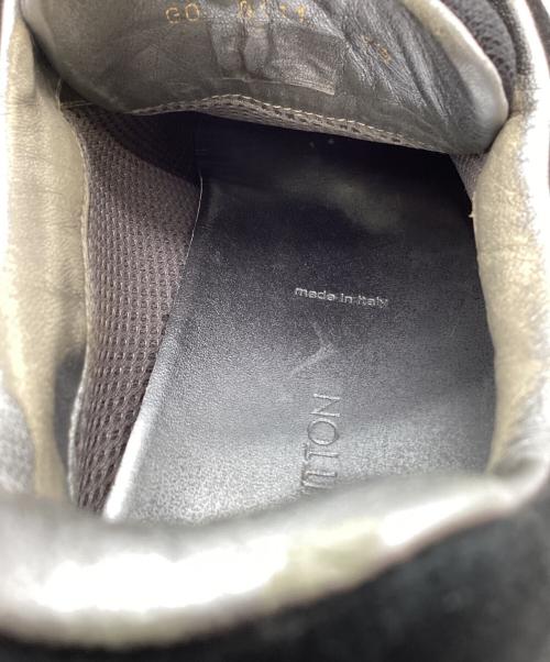 LOUIS VUITTON（ルイ ヴィトン）LOUIS VUITTON (ルイ ヴィトン) LOUIS VUITTON　Big Logo Suede Mesh Sneaker ブラック サイズ:7　1/2の古着・服飾アイテム