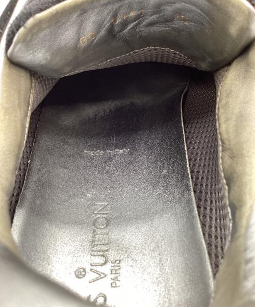 LOUIS VUITTON（ルイ ヴィトン）LOUIS VUITTON (ルイ ヴィトン) LOUIS VUITTON　Big Logo Suede Mesh Sneaker ブラック サイズ:7　1/2の古着・服飾アイテム