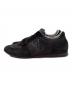 LOUIS VUITTON (ルイ ヴィトン) LOUIS VUITTON　Big Logo Suede Mesh Sneaker ブラック サイズ:7　1/2：10000円