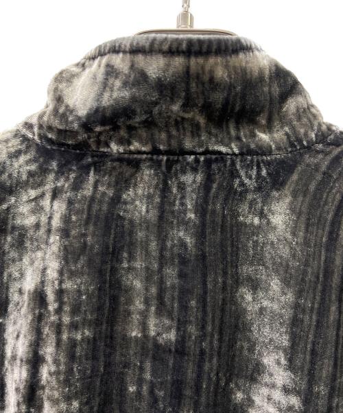 DIESEL（ディーゼル）DIESEL (ディーゼル) ベロアジャケット グレーブrカク サイズ:SIZE42の古着・服飾アイテム
