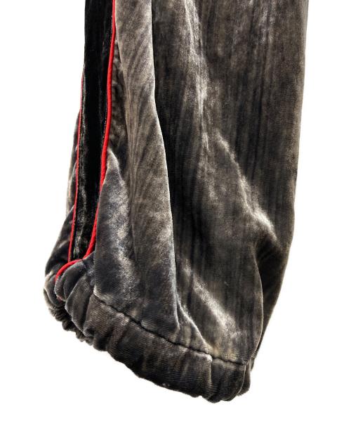 DIESEL（ディーゼル）DIESEL (ディーゼル) ベロアパンツ グレー×ブラック サイズ:40の古着・服飾アイテム