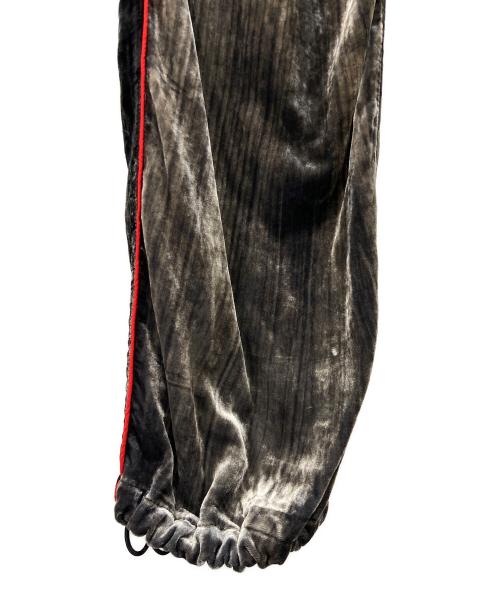DIESEL（ディーゼル）DIESEL (ディーゼル) ベロアパンツ グレー×ブラック サイズ:40の古着・服飾アイテム