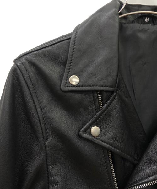 FREEDOM（フリーダム）freedom (フリーダム) ダブルライダースジャケット ブラック サイズ:Mの古着・服飾アイテム