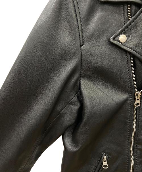FREEDOM（フリーダム）freedom (フリーダム) ダブルライダースジャケット ブラック サイズ:Mの古着・服飾アイテム