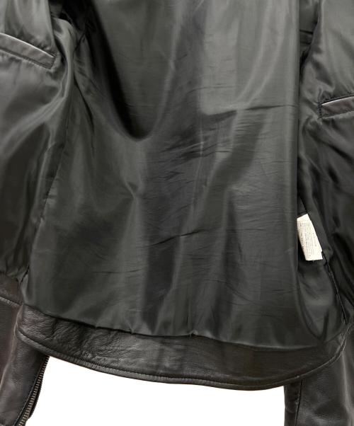 FREEDOM（フリーダム）freedom (フリーダム) ダブルライダースジャケット ブラック サイズ:Mの古着・服飾アイテム