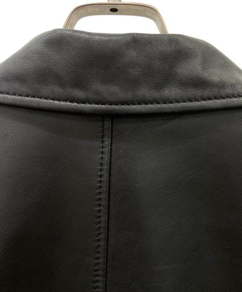 FREEDOM（フリーダム）freedom (フリーダム) ダブルライダースジャケット ブラック サイズ:Mの古着・服飾アイテム